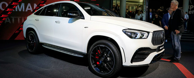 Mai tare decat un BMW X6? Uite cum arata pe viu noul Mercedes GLE Coupe!