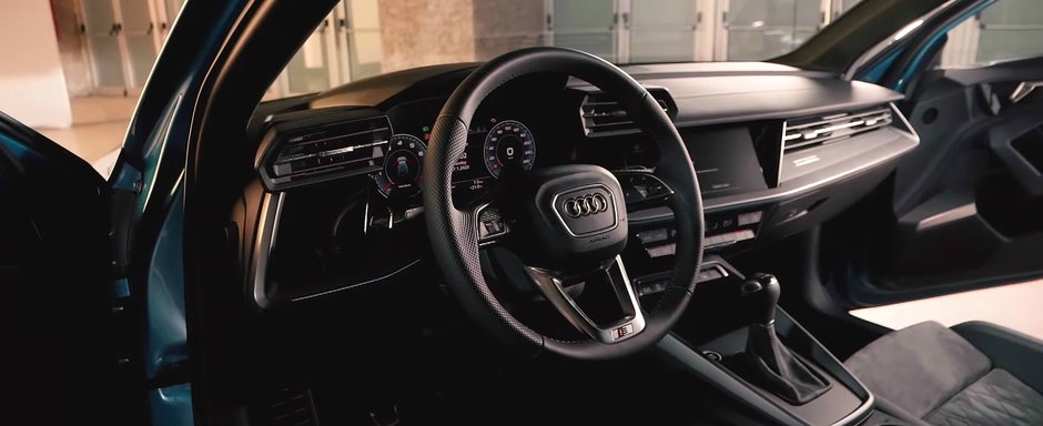 Mai tare decat un Mercedes A-Class? Uite cum arata pe viu noul Audi A3 Sportback! Mai tare decat un Mercedes A-Class? Uite cum arata pe viu noul Audi A3 Sportback!