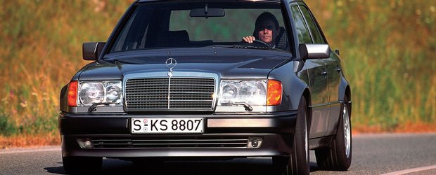 Mai tare decat un tanc: un Mercedes W124 500E este de vanzare