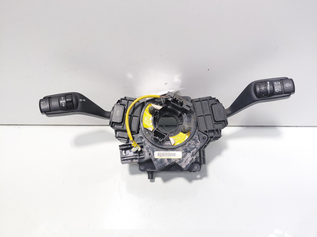 Man semnalizare cu man stergator si spirala volan cu man comenzi radio, cod 4M5T-14A664-AB, Ford Focus 2 (DA) (id:696937)