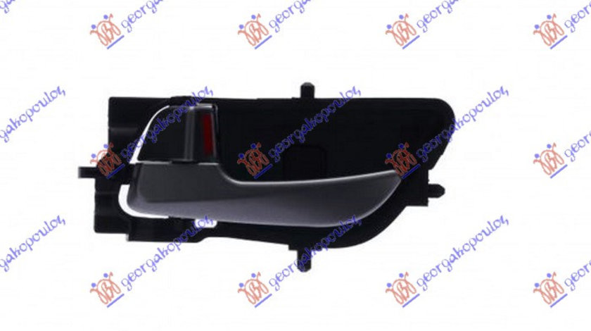 Maner Argintiu Interior Usa Stanga Fata/Spate Hyundai I20 2012-2013-2014