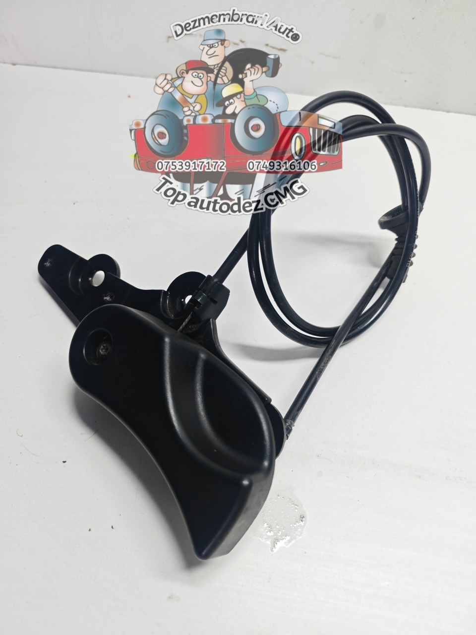 Maner capota Bmw Seria 3 E90 E91 cu cablu maner deschidere capota motor