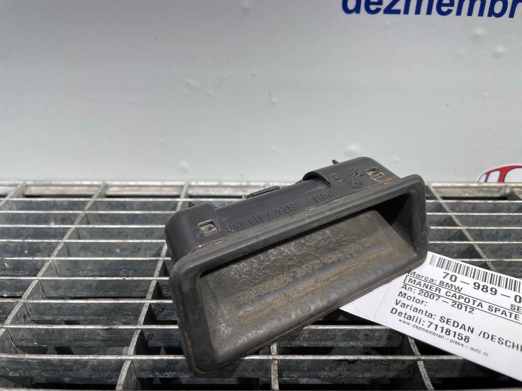 MANER CAPOTA SPATE BMW SERIA 3 E 90 - - (2007 2012)