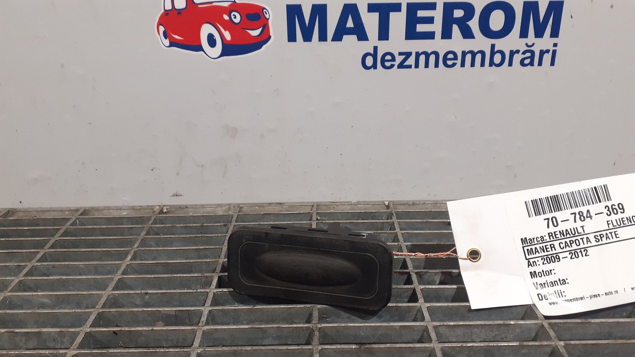 MANER CAPOTA SPATE RENAULT FLUENCE FLUENCE - - (2009 2012)