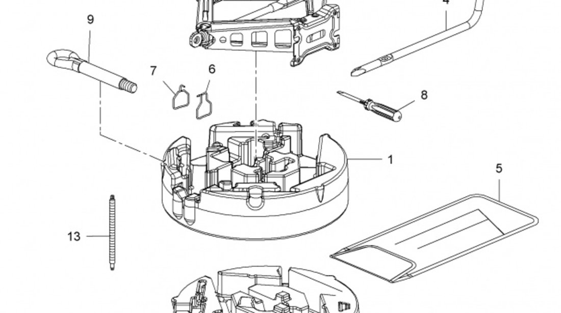 Maner Cric Oe Opel Signum 2002-2005 13255680