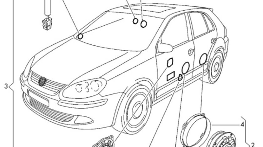 Maner deschidere capota motor Volkswagen Golf 1J Variant 1999 2000 OEM 1J1823533