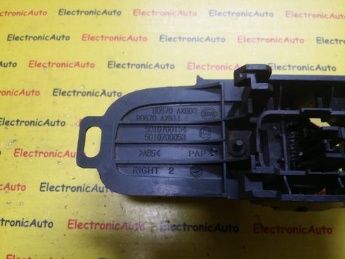 Maner Deschidere Interior Nissan, 5010700154, 80670AX603