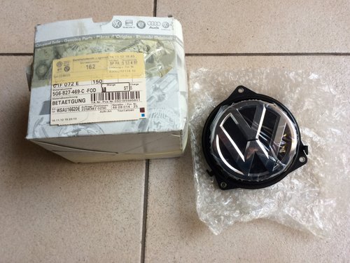 Maner emblema Hayon Vw Golf 7   5G6827469c / 5G6 827469c