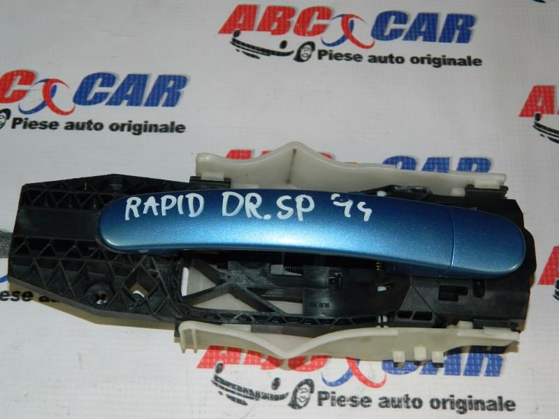 Maner exterior deschidere usa dreapta spate Skoda Rapid 2012-2017 5N0839885H