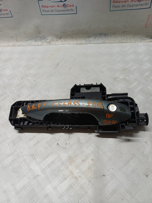 Maner exterior dreapta fata Mercedes C-Class W204 - Motorina 2012, -