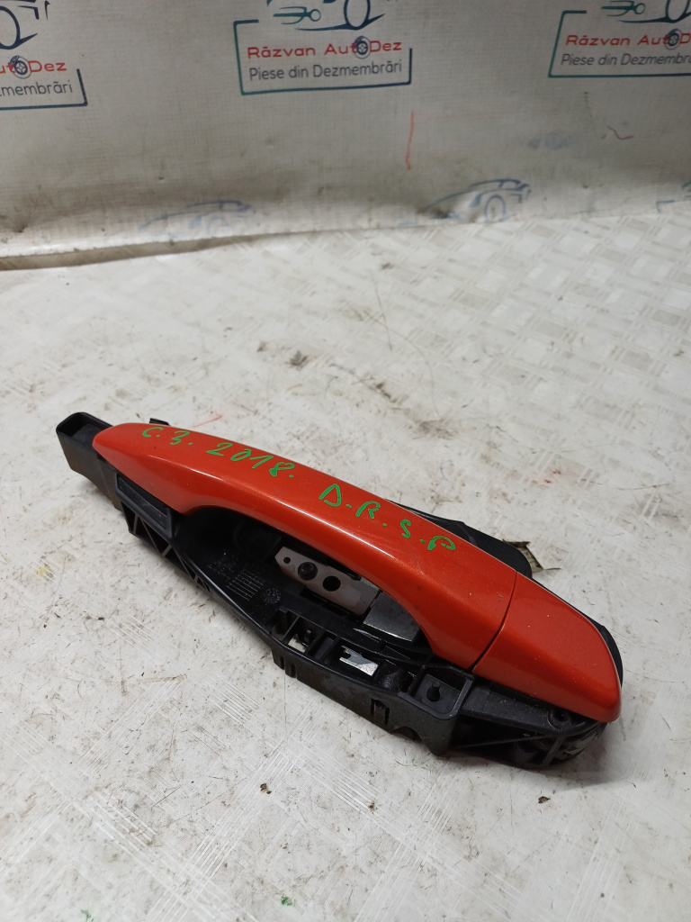 Maner exterior dreapta spate Citroen C3 - Motorina 2018, -