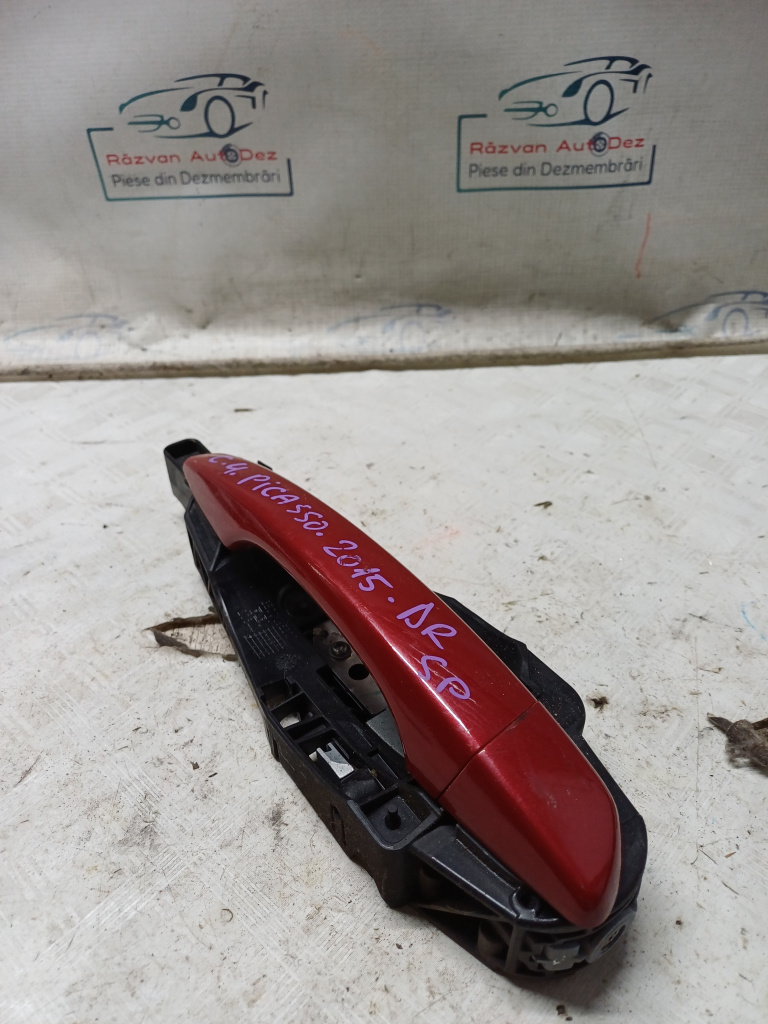 Maner exterior dreapta spate Citroen C4 Picasso - Motorina 2012, -