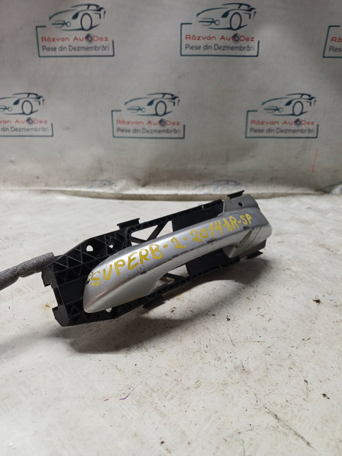 Maner exterior dreapta spate Skoda Superb 2 - Motorina 2014, -