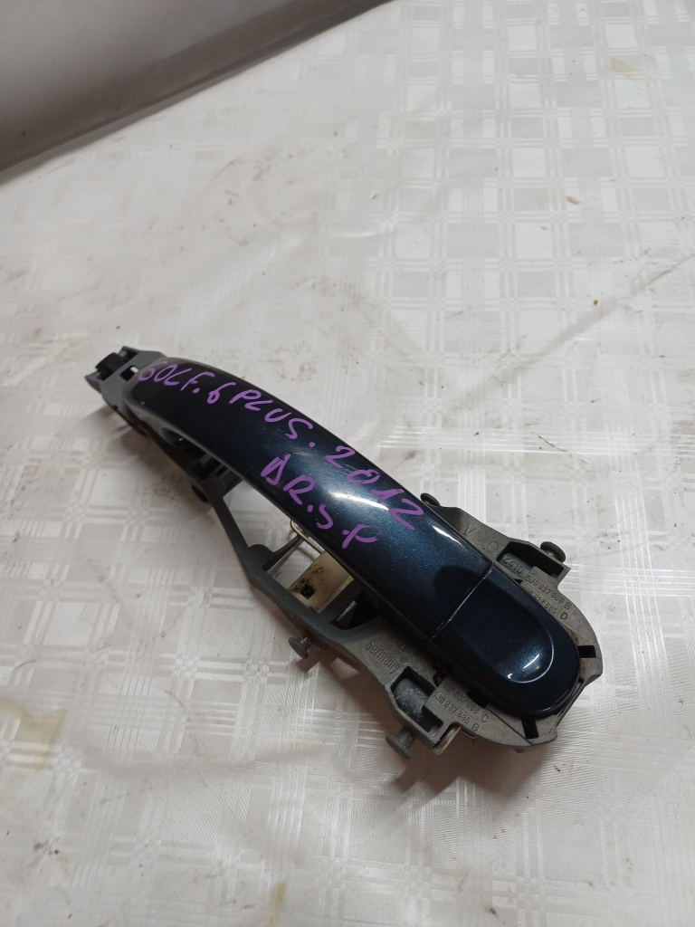 Maner exterior dreapta spate Volkswagen Golf 6 Plus - Motorina 2012, -