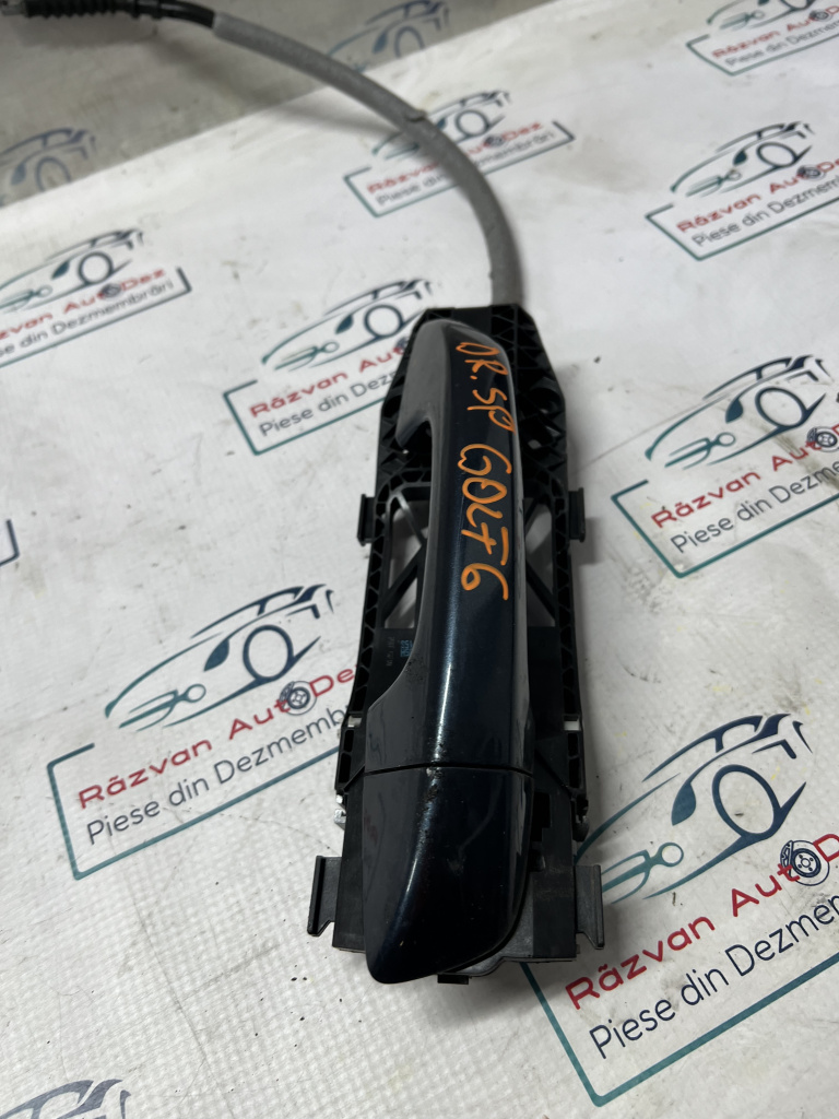 Maner exterior dreapta spate Volkswagen Golf 6 Hatchback 2010