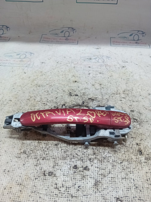 Maner exterior stanga spate Skoda Octavia 2, 1Z0839886