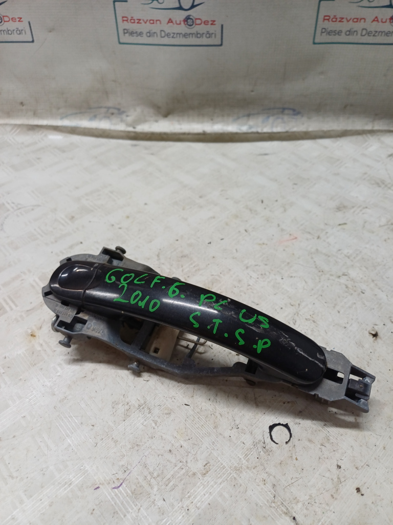 Maner exterior stanga spate Volkswagen Golf 6 Plus - Motorina 2010, -