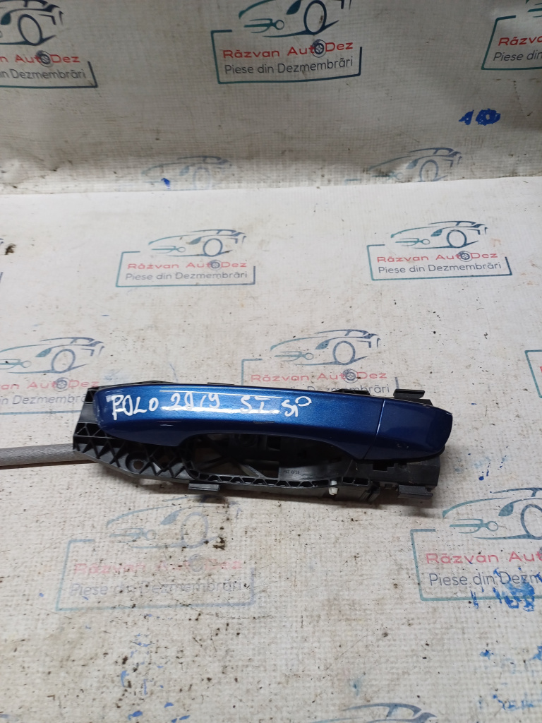 Maner exterior stanga spate Volkswagen Polo - Benzina 2019, 7N0837017B