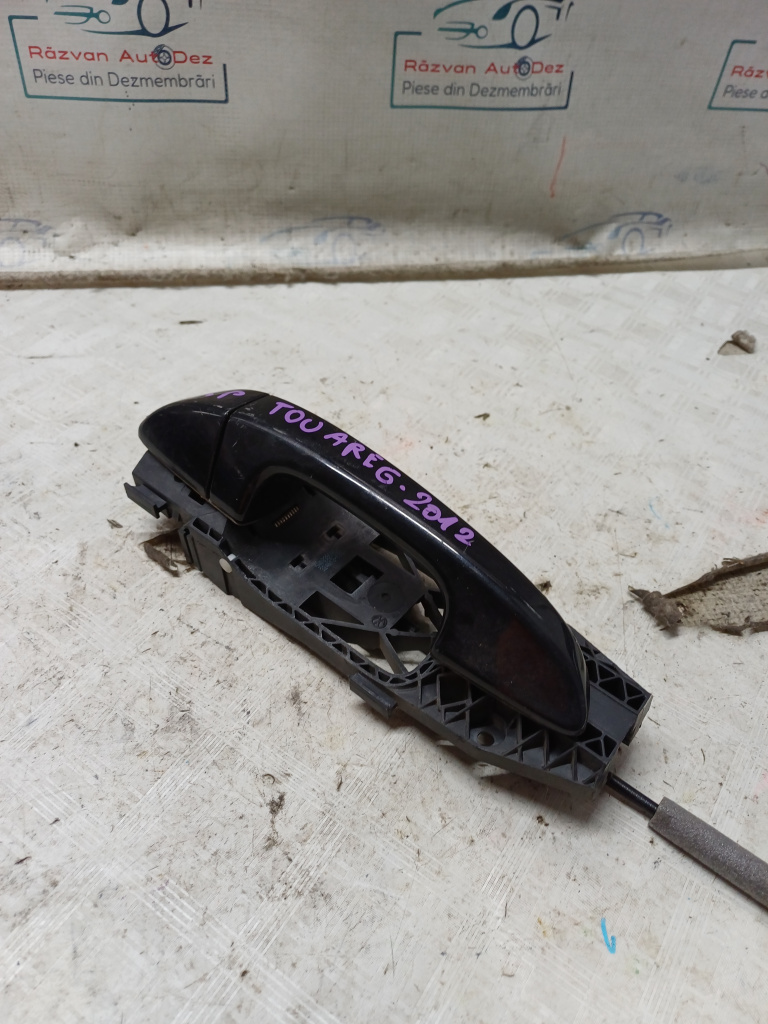 Maner exterior stanga spate Volkswagen Touareg - Motorina 2012, -