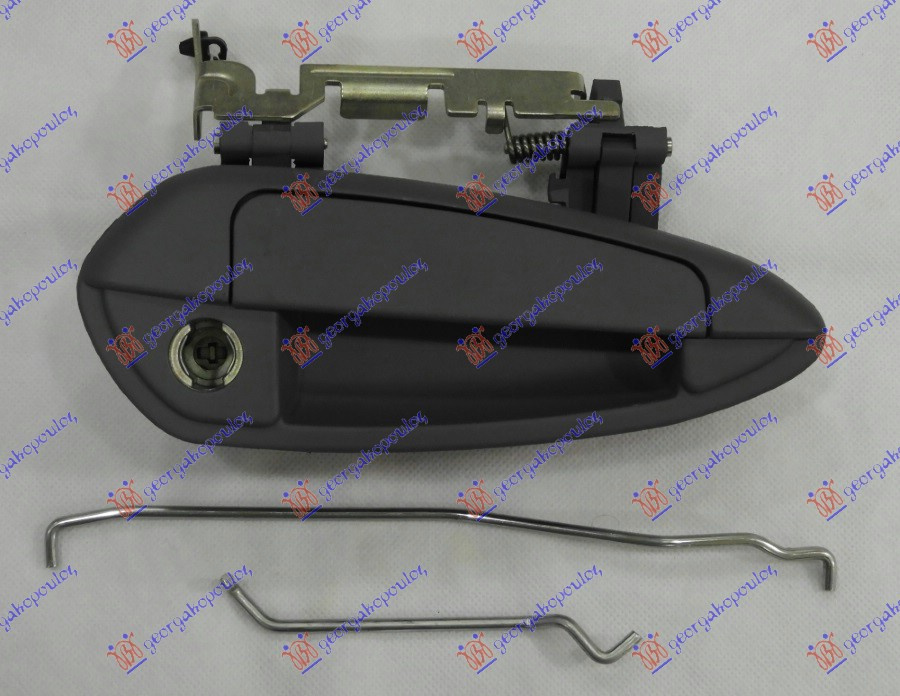Maner Exterior Usa Dreapta Fata 3 Usi Fiat Grande Punto 2005-2006-2007-2008-2009-2010-2011-2012