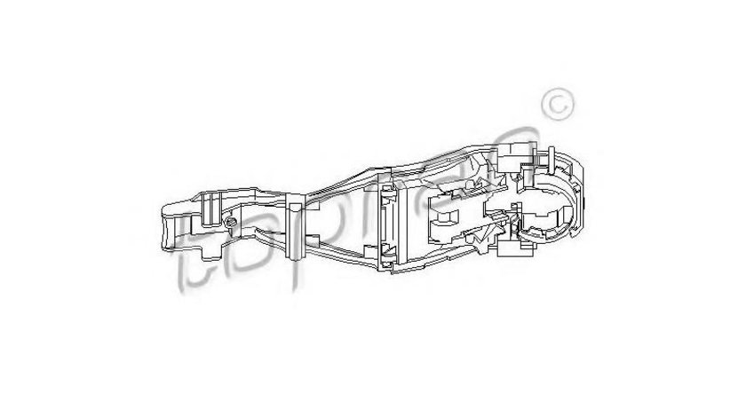 Maner exterior Volkswagen VW LUPO (6X1, 6E1) 1998-2005 #2 111185