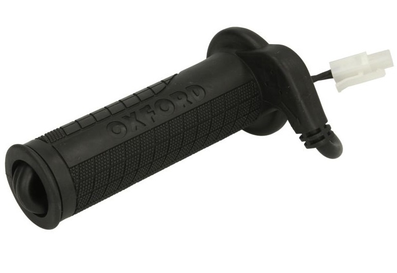 Maner Ghidon Cu Incalzire Dreapta Oxford HotGrips Touring Negru OF691T7