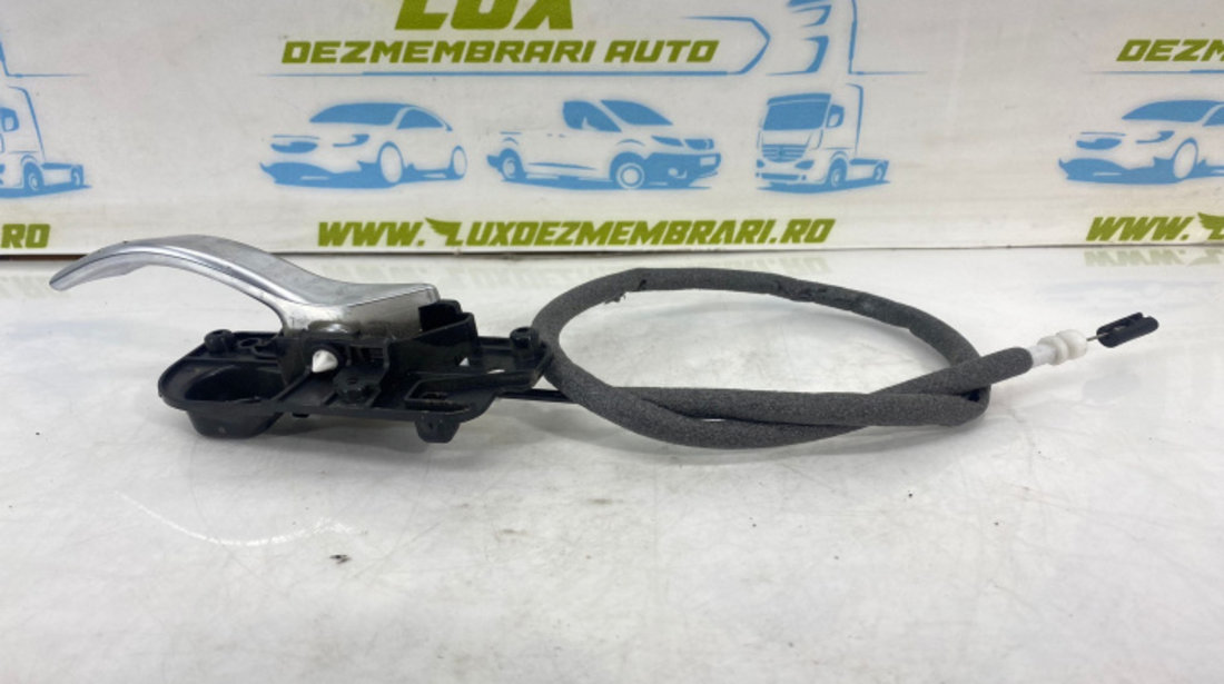 Maner interior stanga fata cu cablu broasca 7398825 BMW Seria 7 G11/G12 [2015 - 2020]