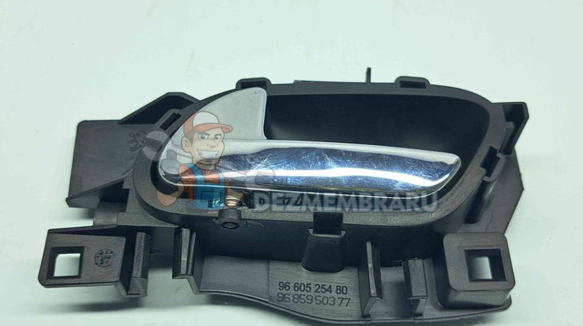 Maner interior stanga fata Peugeot 308 [Fabr 2007-2013] 9660525480