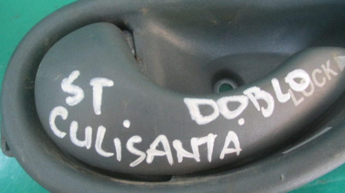 MANER INTERIOR USA CULISANTA STANGA SPATE FIAT DOBLO FAB. 2000 – 2006 ⭐⭐⭐⭐⭐