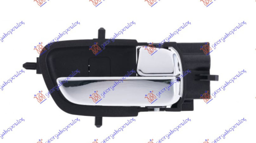 Maner Interior Usa Dreapta Fata/Spate Crom/Negru Hyundai I20 2012-2013-2014