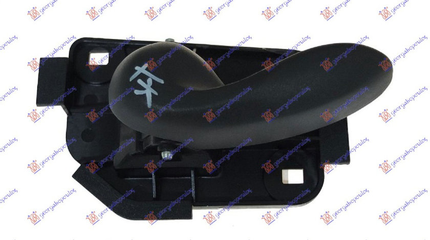 Maner Negru Stanga Fata/Spate Interior Fiat Punto 2003-2004-2005-2006-2007-2008-2009-2010-2011