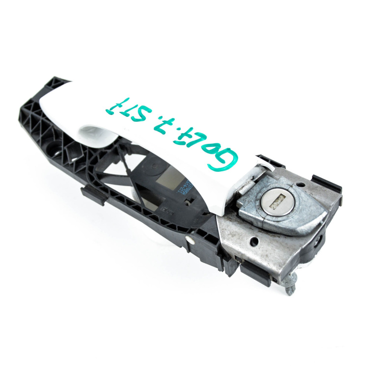 Maner Portiera Exterior Vw Golf 7, Golf 7 Variant/Combi (5G) 2012-2020 2.0 Tdi Crbc Motorina Stanga Fata Volan Pe Stanga Lhd 5N0837885H