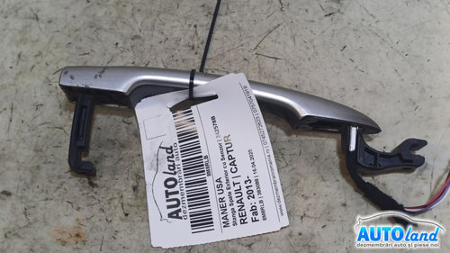 Maner Usa 242578b Stanga Spate Exterior cu Senzor Renault CAPTUR 2013