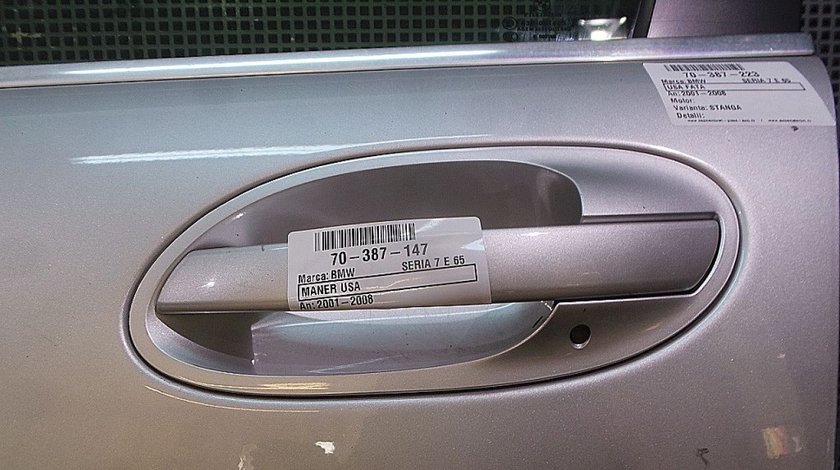 MANER USA BMW 7 (E65, E66, E67) 760 i benzina (2001 - 11-2009-12)