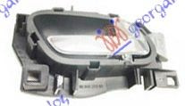 Maner Usa Cromata Interior Fata/Spate Dreapta Citroen C5 2008 2009 2010 2011 2012 2013 2014 2015 2016
