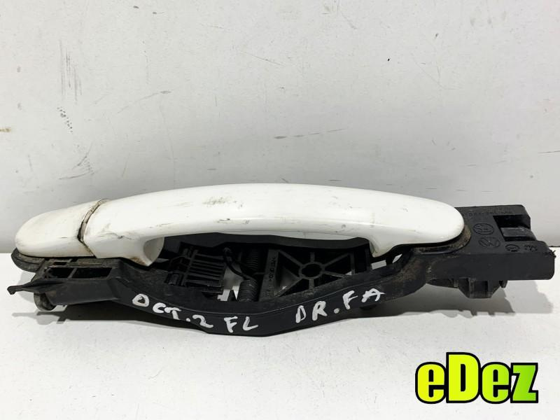 Maner usa dreapta fata culoare alba - lf9e Skoda Octavia 2 facelift (2008-2013)