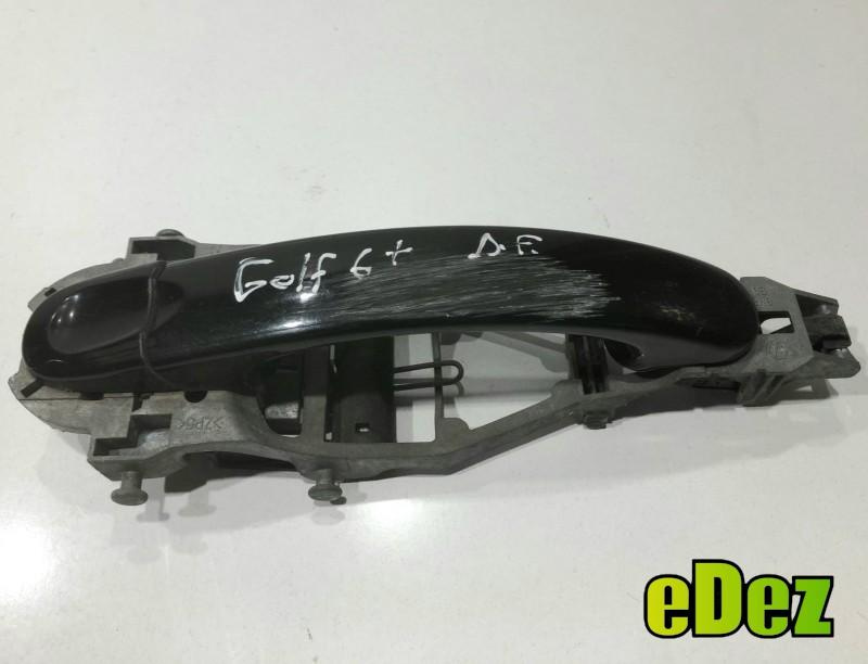 Maner usa dreapta fata culoare neagra - l041 Volkswagen Golf 6 plus (2009-2014)