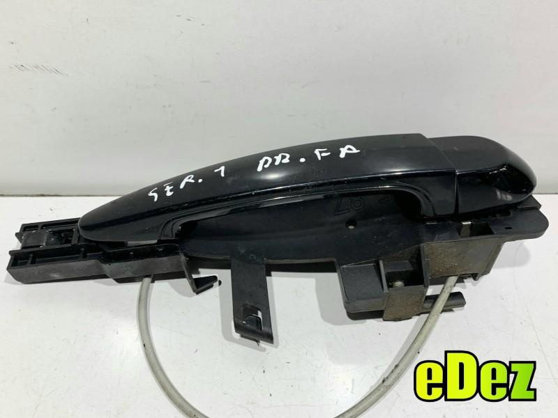 Maner usa dreapta fata culoare negru - schwarz ii (668) BMW Seria 1 (2004-2012) [E81, E87]