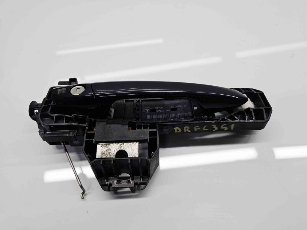 Maner usa dreapta fata Mercedes Clasa C Coupe (C204) Facelift AMG [Fabr 2011-2015] 197U NEGRU OBSIDIAN