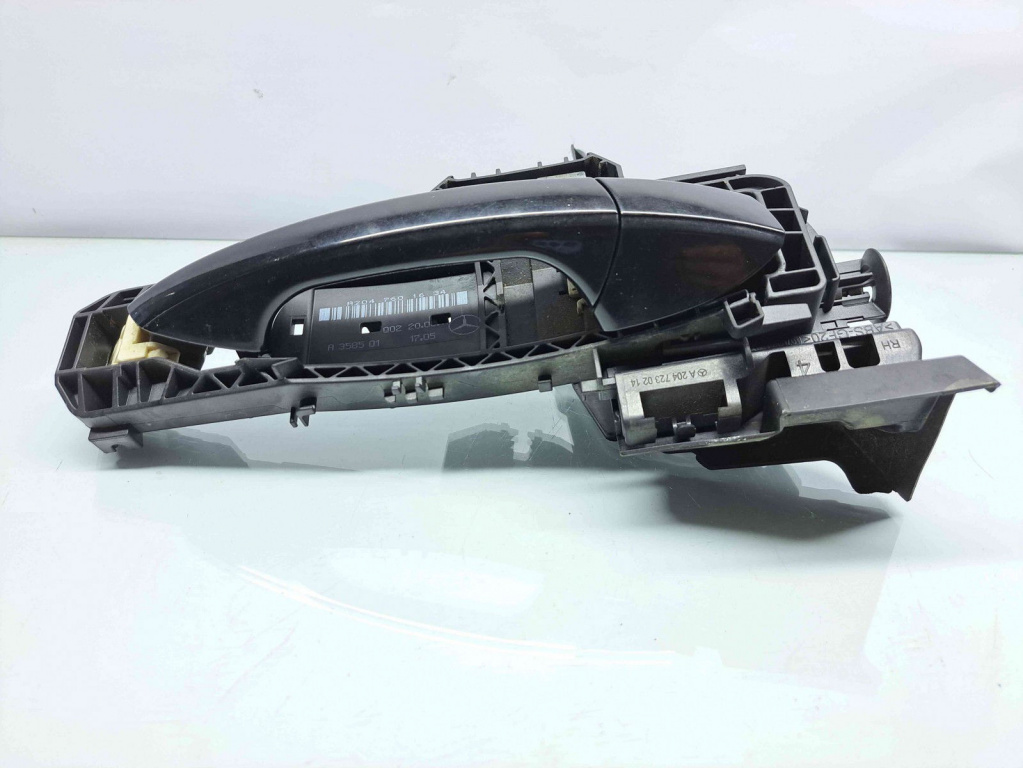 Maner usa dreapta fata Mercedes Clasa C (W204) [Fabr 2007-2014] 040 Negru Unilack