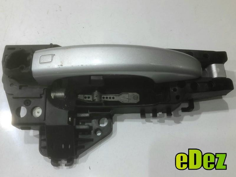 Maner usa dreapta spate cu suport culoare argintie - lx7w Audi Q5 (2008-2012) [8R]