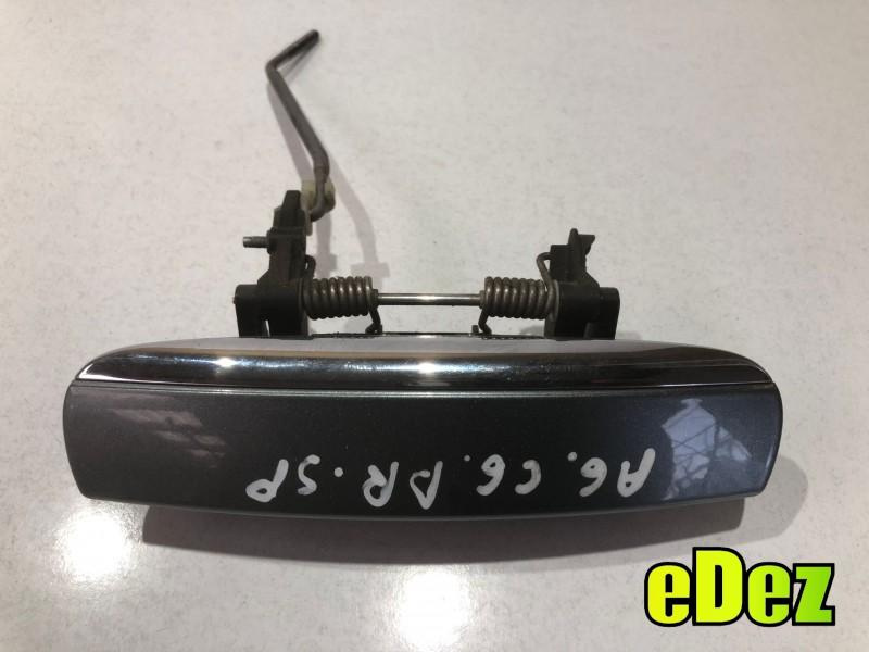 Maner usa dreapta spate culoare gray metallic 5q / y7e Audi A6 facelift (2008-2011) [4f, C6] 4f0837208b
