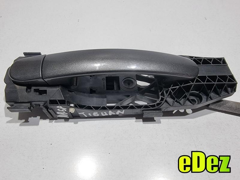 Maner usa dreapta spate culoare gri - ld7r Volkswagen Tiguan facelift (2011-2015)