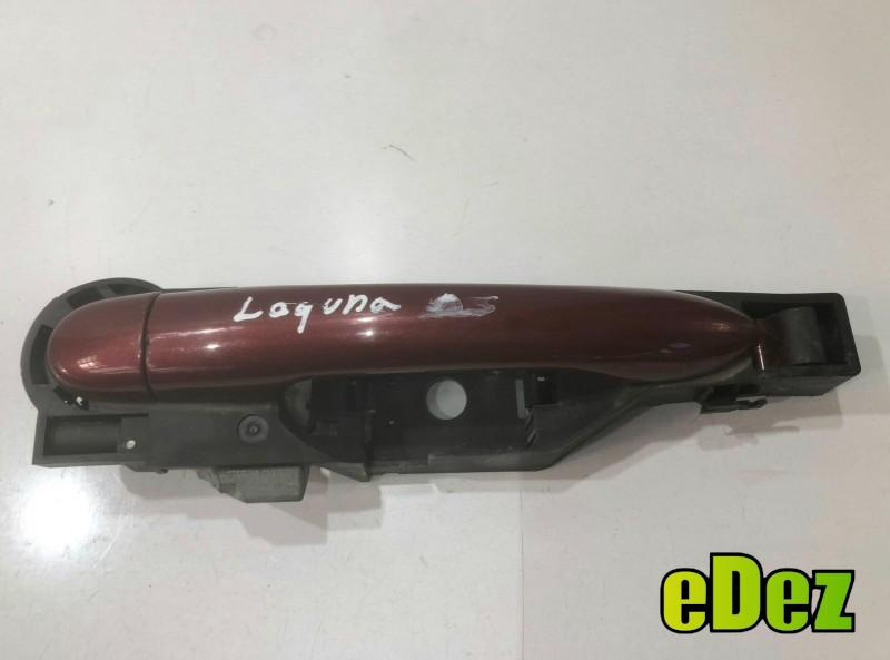 Maner usa dreapta spate culoare rosie Renault Laguna 3 (2007-2010)