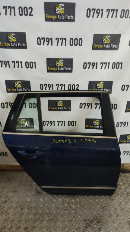 Maner usa dreapta spate Skoda Superb 2.0 TDI 140 Cp / 103Kw cod motor CLJ ,transmisie automata ,an 2...