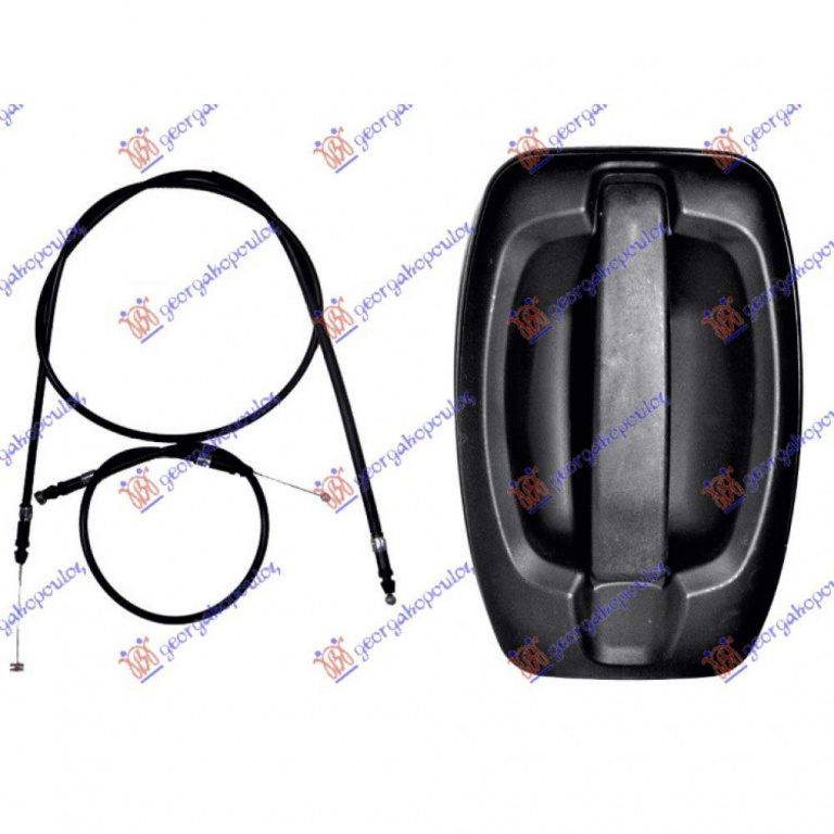 Maner Usa Exterior - Peugeot Boxer 2006 , 735426421