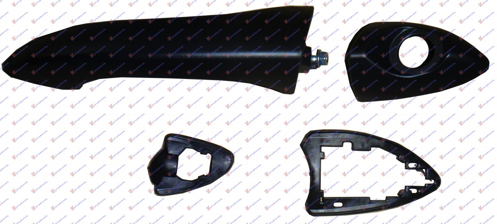 Maner Usa Fata - Bmw X5 (E53) 2000 , 51218243621