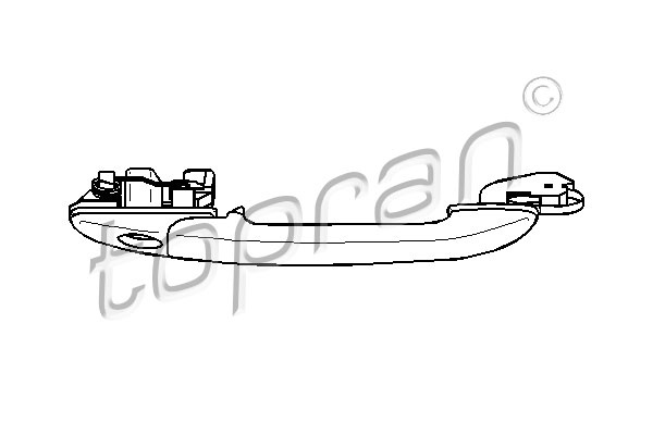 Maner usa fata dreapta (111278 HAN) VW