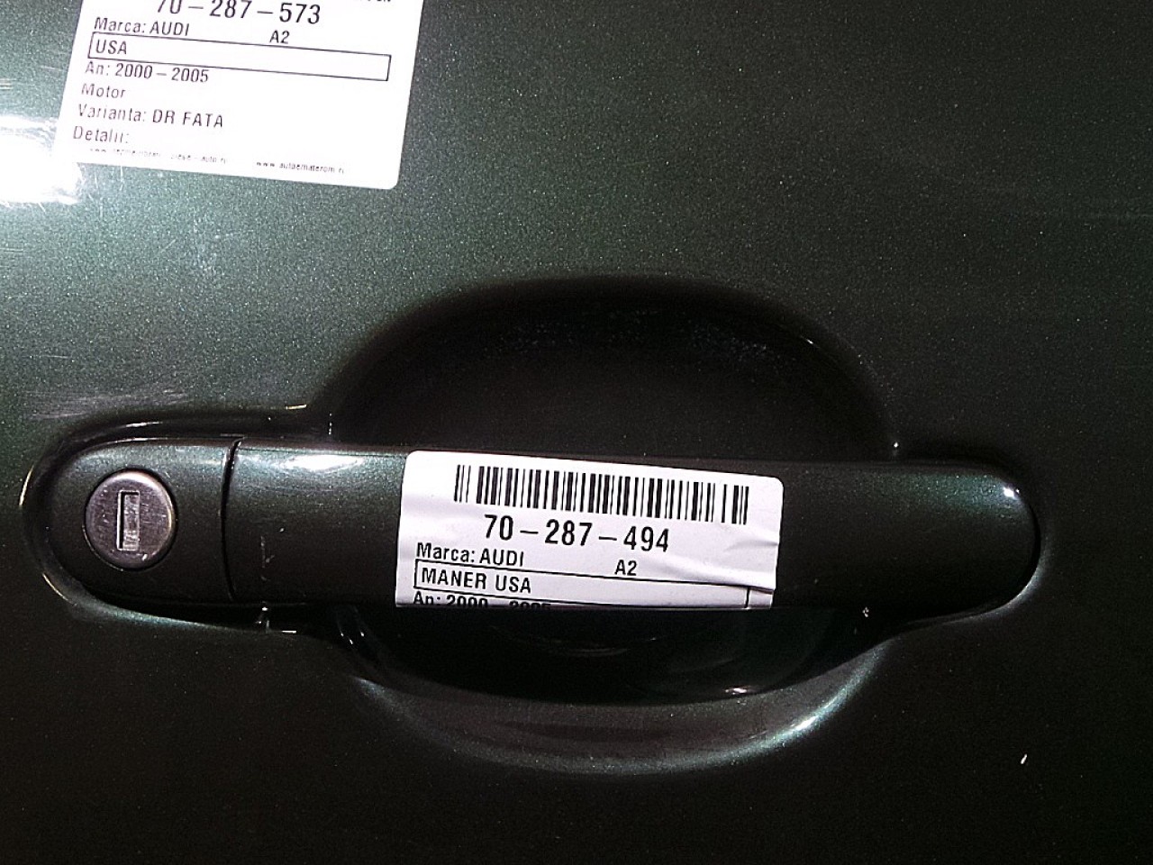 MANER USA FATA DREAPTA AUDI A2 - - (2000 2005)