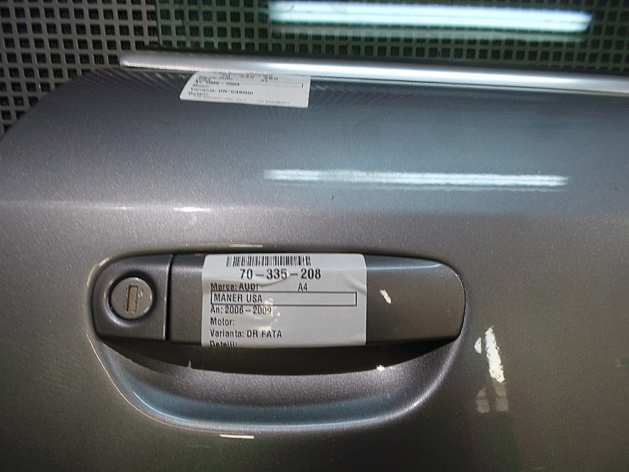 MANER USA FATA DREAPTA AUDI A4 A4 - - (2007 2011)